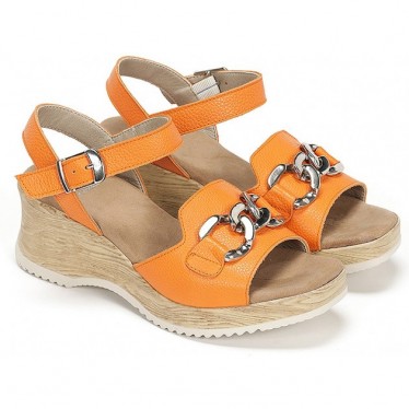 FLIEßENDE SANDALEN D9034 NARANJA