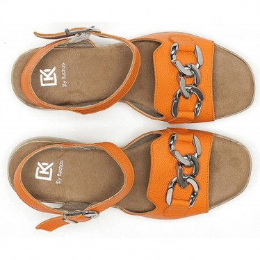 FLIEßENDE SANDALEN D9034 NARANJA