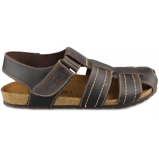 Interbios geschlossen Sandalen MARRON