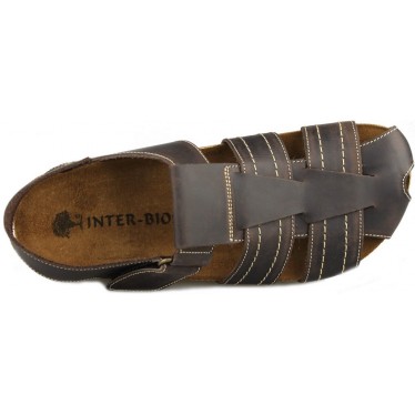 Interbios geschlossen Sandalen MARRON