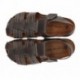 Interbios geschlossen Sandalen MOKA