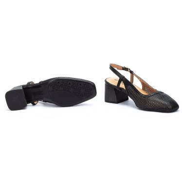 Pikolinos W9P-5738 Murcia Slingback-Ballerina BLACK