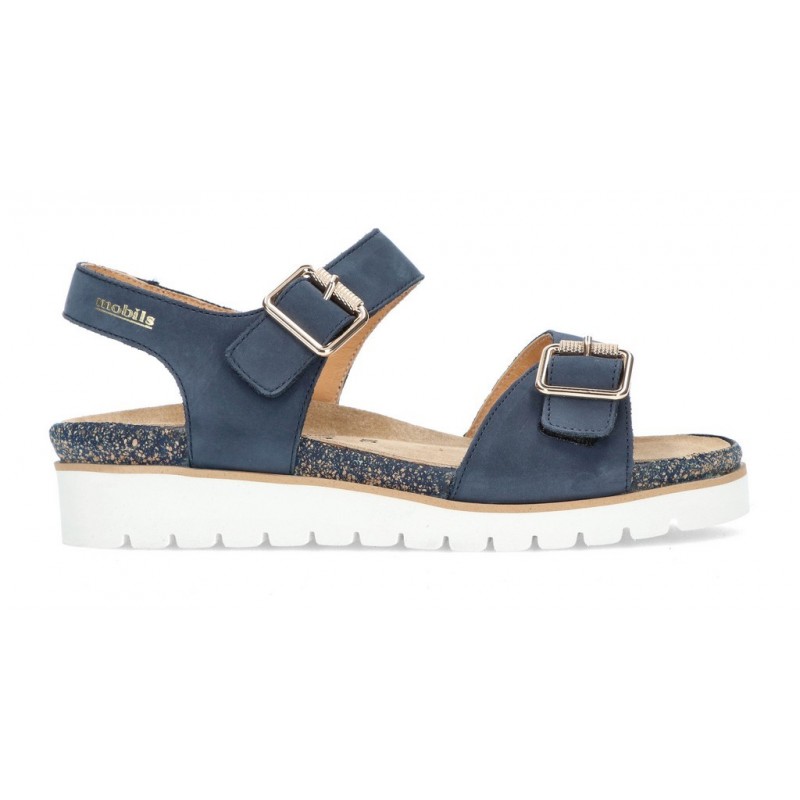 SANDALEN MEPHISTO TARINA ENTFERNBARE INSOLE JEANS_BLUE