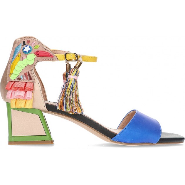 SCHUHE MIT ABSATZ EXE LUISA310 MULTICOLOR_BLUE SCHUHE MIT ABSATZ EXE LUISA310 MULTICOLOR_BLUE