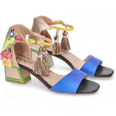 SCHUHE MIT ABSATZ EXE LUISA310 MULTICOLOR_BLUE