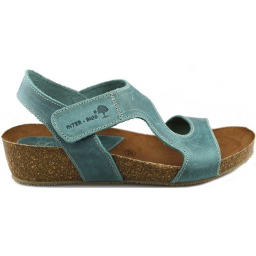 INTERBIOS Sommer Sandalen JEANS