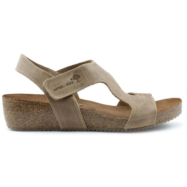 INTERBIOS Sommer Sandalen BEIGE INTERBIOS Sommer Sandalen BEIGE