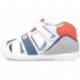 BIOMECANICS FIRST STEPS SANDALE SPORT 242154-A BLANCO_NARANJA