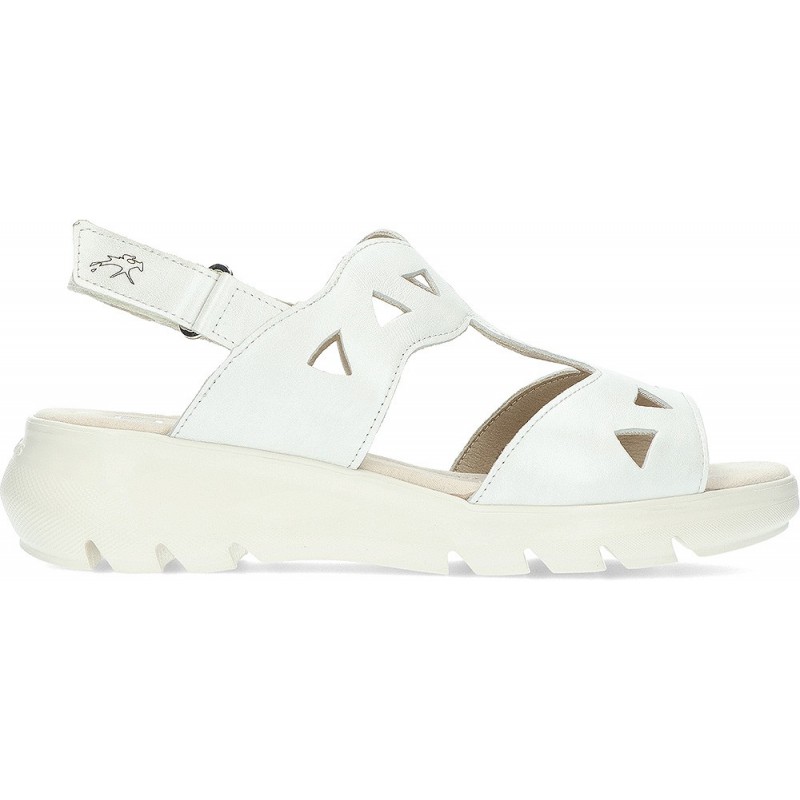 FLIEßENDE SANDALEN F1657 BLANCO