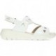 FLIEßENDE SANDALEN F1657 BLANCO