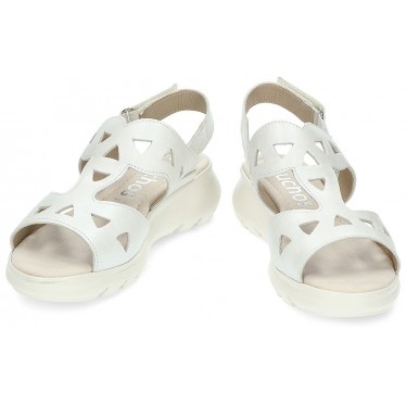 FLIEßENDE SANDALEN F1657 BLANCO