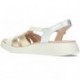 WONDERS PATERNA C-6530 SANDALE PLATINO