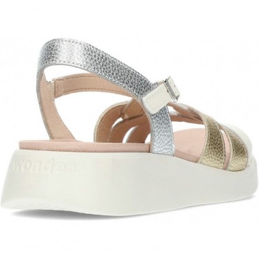 WONDERS PATERNA C-6530 SANDALE PLATINO
