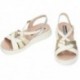 WONDERS PATERNA C-6530 SANDALE PLATINO