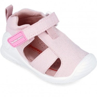 BIOMECANICS FIRST STEPS SANDALE 242189 METALLIC ROSA