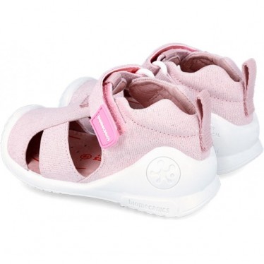 BIOMECANICS FIRST STEPS SANDALE 242189 METALLIC ROSA