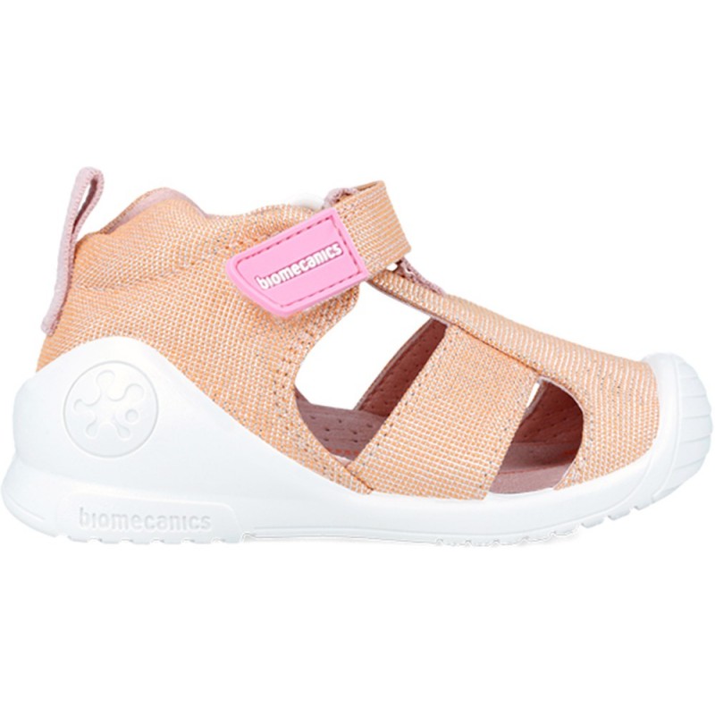 BIOMECANICS FIRST STEPS SANDALE 242189 METALLIC BEACH