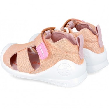BIOMECANICS FIRST STEPS SANDALE 242189 METALLIC BEACH