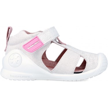BIOMECANICS FIRST STEPS SANDALE 242189 METALLIC BLANCO