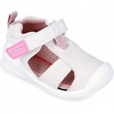 BIOMECANICS FIRST STEPS SANDALE 242189 METALLIC BLANCO