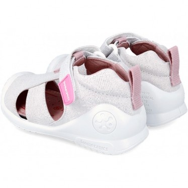 BIOMECANICS FIRST STEPS SANDALE 242189 METALLIC BLANCO