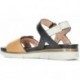Stonefly 220834 Elody 24 Calf LTH Sandalen WHITE