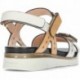 Stonefly 220834 Elody 24 Calf LTH Sandalen WHITE