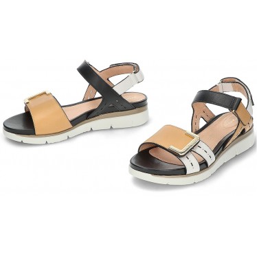 Stonefly 220834 Elody 24 Calf LTH Sandalen WHITE