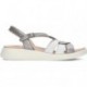 WONDERS PATERNA C-6530 SANDALE PLATA_PLOMO