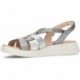 WONDERS PATERNA C-6530 SANDALE PLATA_PLOMO