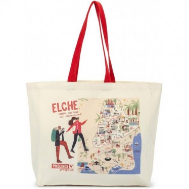 Pikolinos UHA-360 Smiling ELCHE Tasche BEIGE