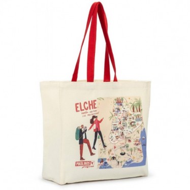 Pikolinos UHA-360 Smiling ELCHE Tasche BEIGE