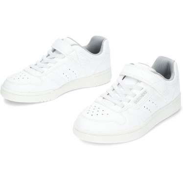 Skechers 405638L Quick Street Sneakers WHITE