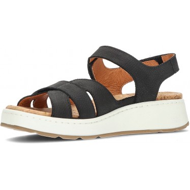 Comfort Class OSLO-18 Luxor Sandalen NEGRO