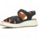 Comfort Class OSLO-18 Luxor Sandalen NEGRO