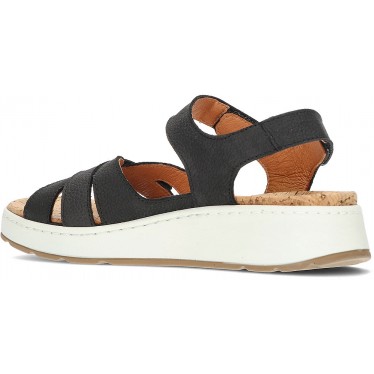 Comfort Class OSLO-18 Luxor Sandalen NEGRO