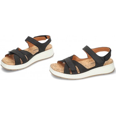 Comfort Class OSLO-18 Luxor Sandalen NEGRO