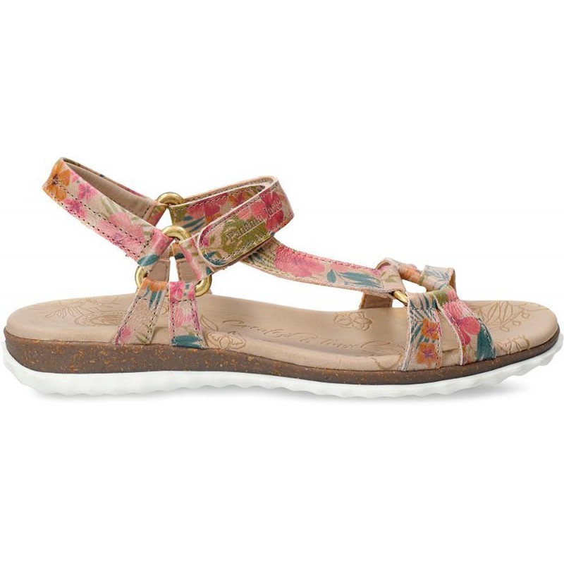 PANAMA JACK CARIBEL TROPISCHE SANDALEN FLORAL_ROPE_B1