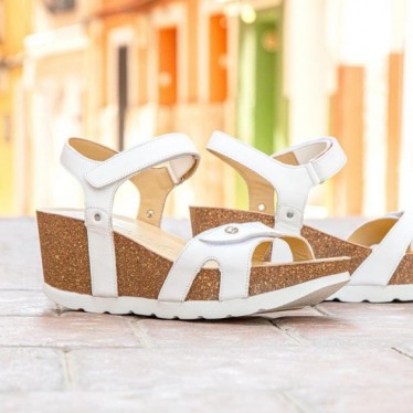 Panama Jack Ruth Sandale WHITE_B3