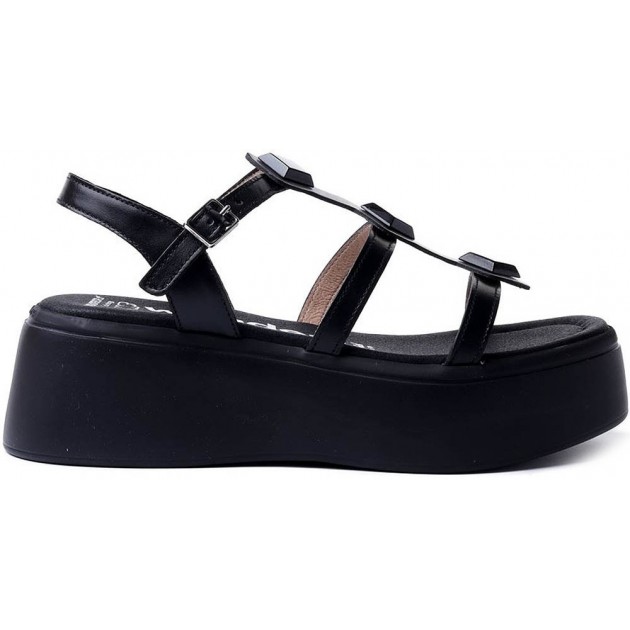 WONDERS CAROLINA A-3703 SANDALE BLACK WONDERS CAROLINA A-3703 SANDALE BLACK