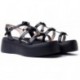WONDERS CAROLINA A-3703 SANDALE BLACK