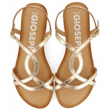 Gioseppo 69113 Lamin-Sandalen ORO
