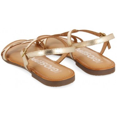 Gioseppo 69113 Lamin-Sandalen ORO