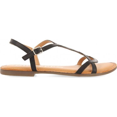 Gioseppo 69113 Lamin-Sandalen NEGRO