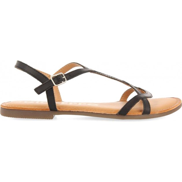 Gioseppo 69113 Lamin-Sandalen NEGRO