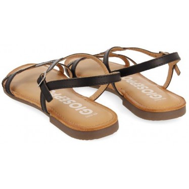 Gioseppo 69113 Lamin-Sandalen NEGRO
