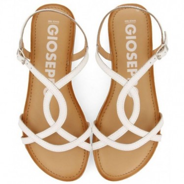 Gioseppo 69113 Lamin-Sandalen BLANCO