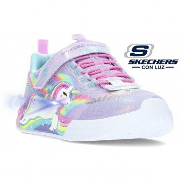 Skechers 302298L Unicorn Chaser Turnschuhe LAVENDER