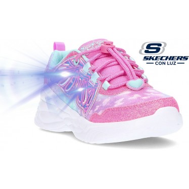 Skechers 303055L Wing Brites Turnschuhe PINK