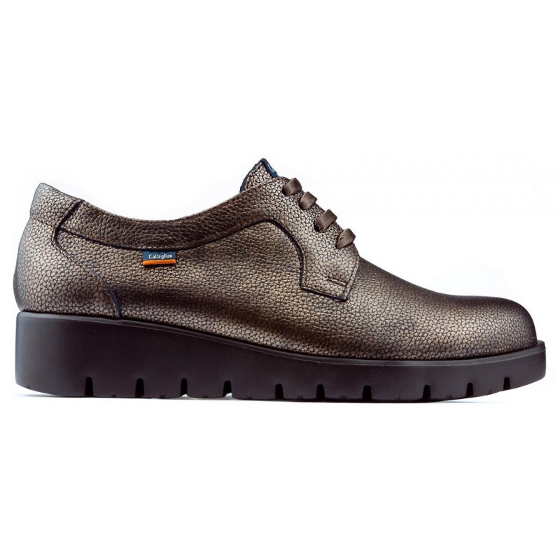 Schuhe CALLAGHAN HAMAN NATÜRLICHES GOLD BRONCE